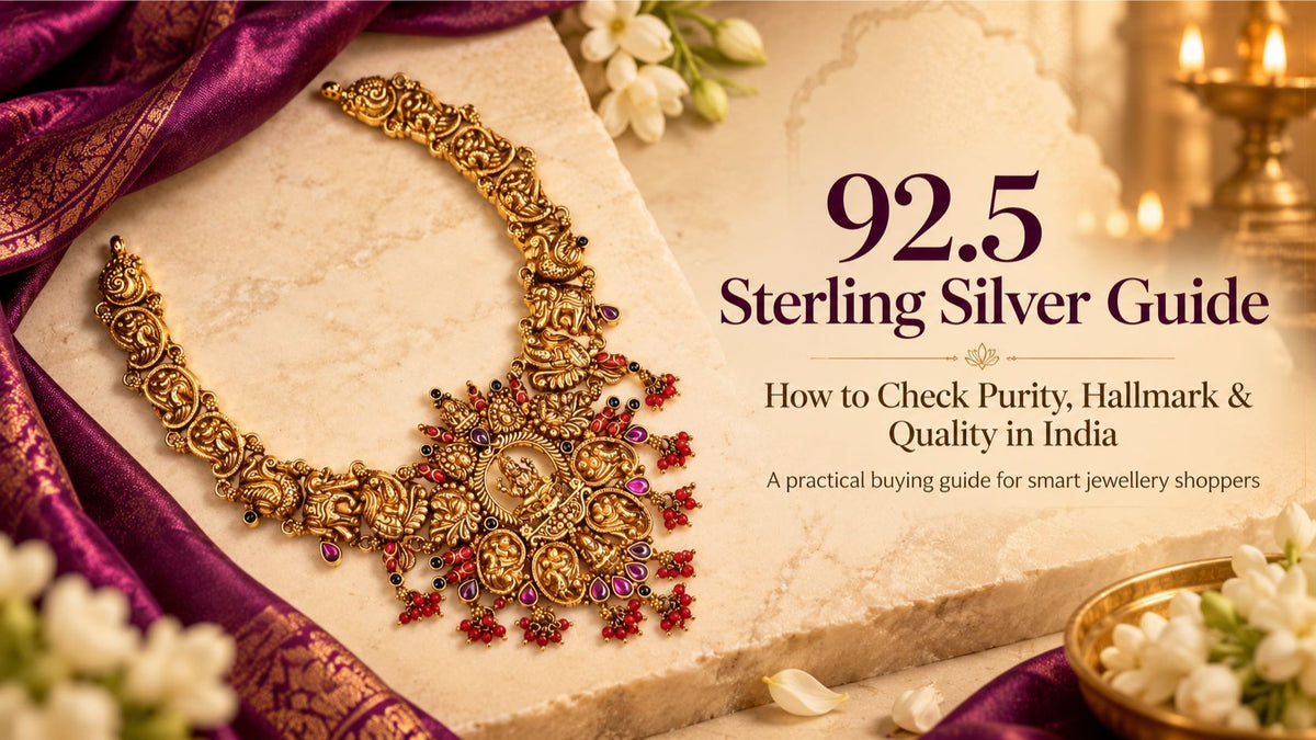 92.5 sterling silver jewellery purity hallmark and quality in India