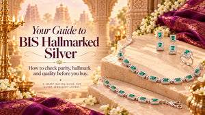 BIS hallmarked silver jewellery with HUID verification guide