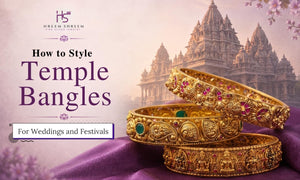 How to Style Temple Bangles for Weddings and Festivals - HS925