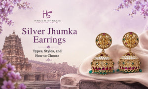 Silver Jhumka Earrings: Types, Styles and How to Choose - HS925