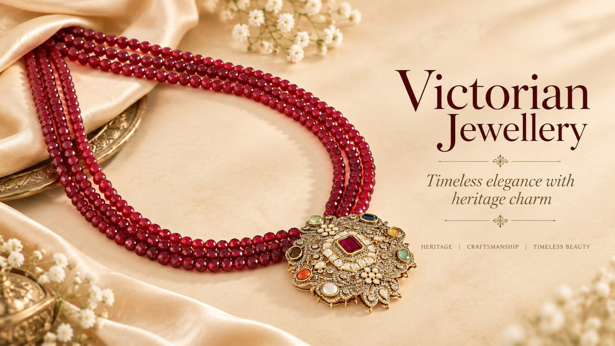 Victorian Jewellery Sets: Style Guide, Motifs, Occasions & Buying Tips - HS925