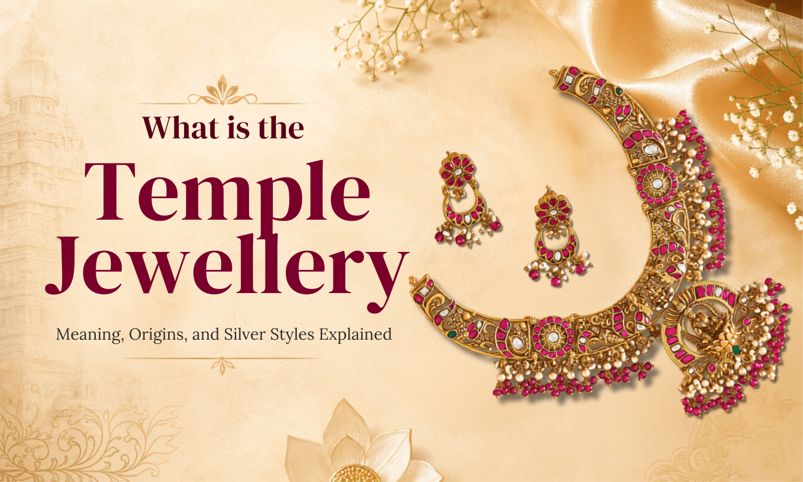 What Is Temple Jewellery? Meaning, Origins and Silver Styles Explained - HS925
