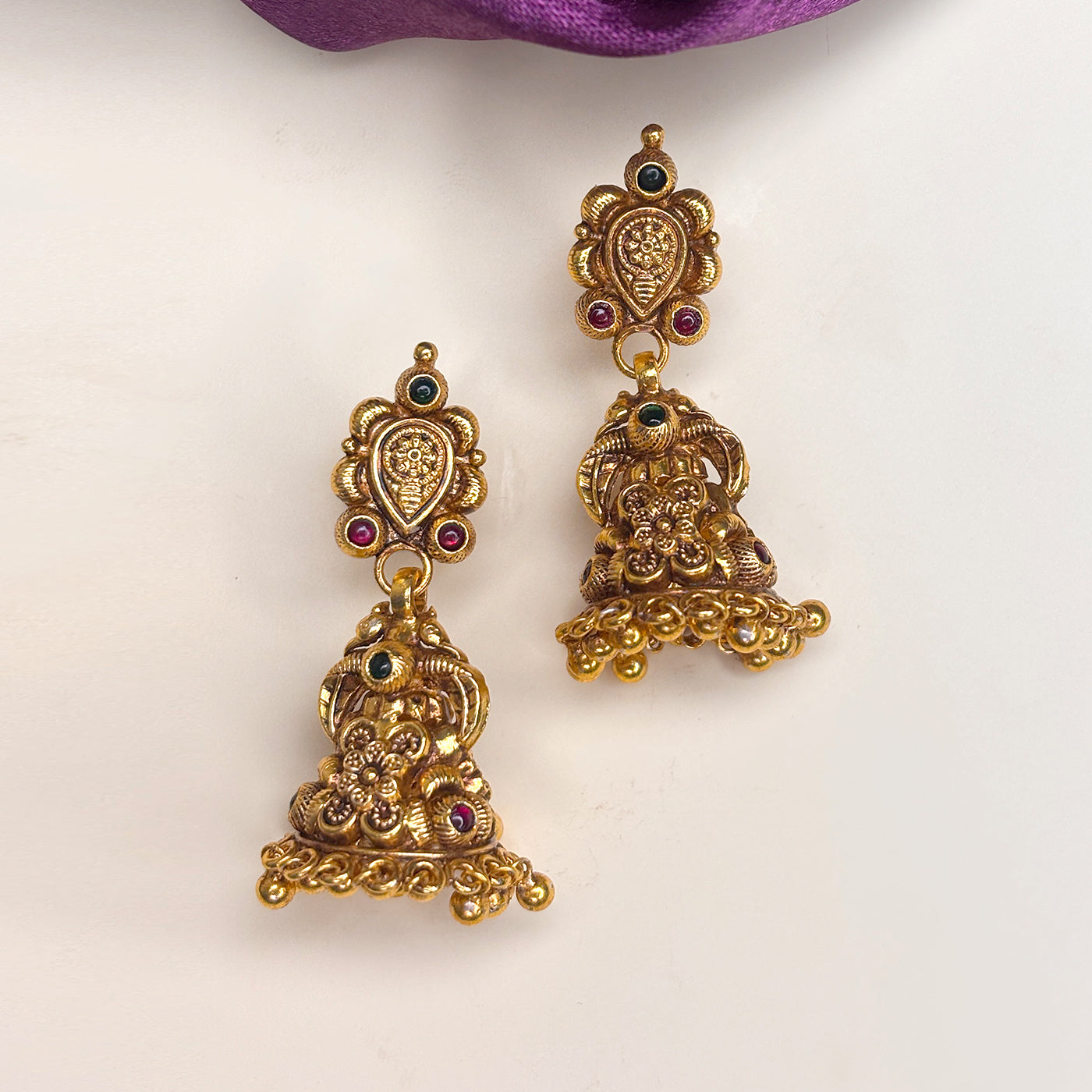 GOLDEN GRACE JHUMKAS