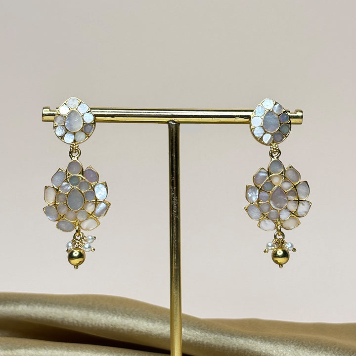 Majestique Mother of Pearl Danglers