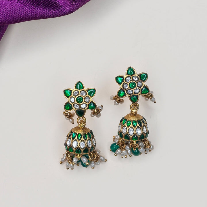 EMERALD BLOOM EARRINGS