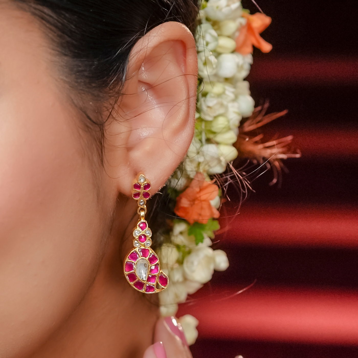 ROYAL MANGO KUNDAN SET