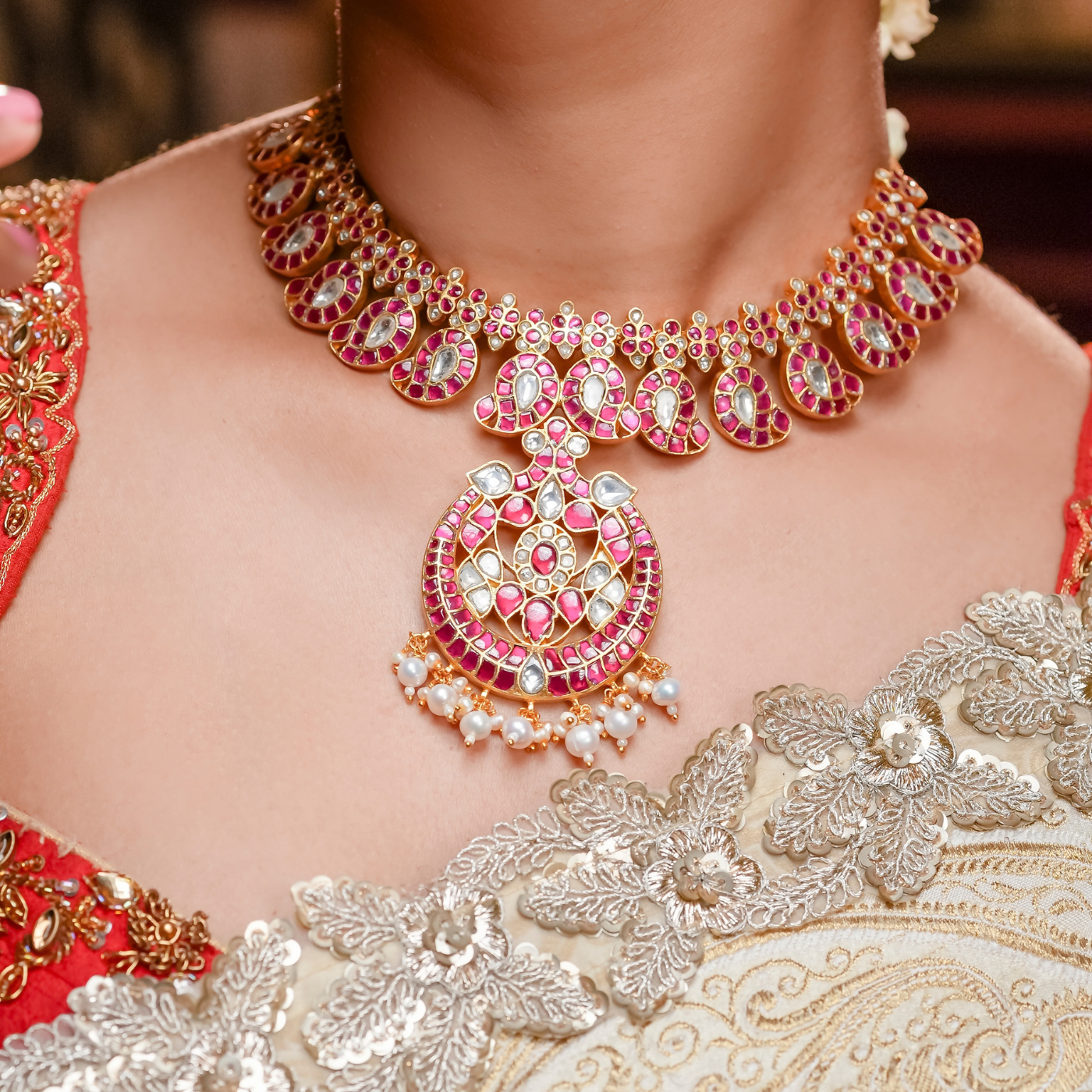 ROYAL MANGO KUNDAN SET