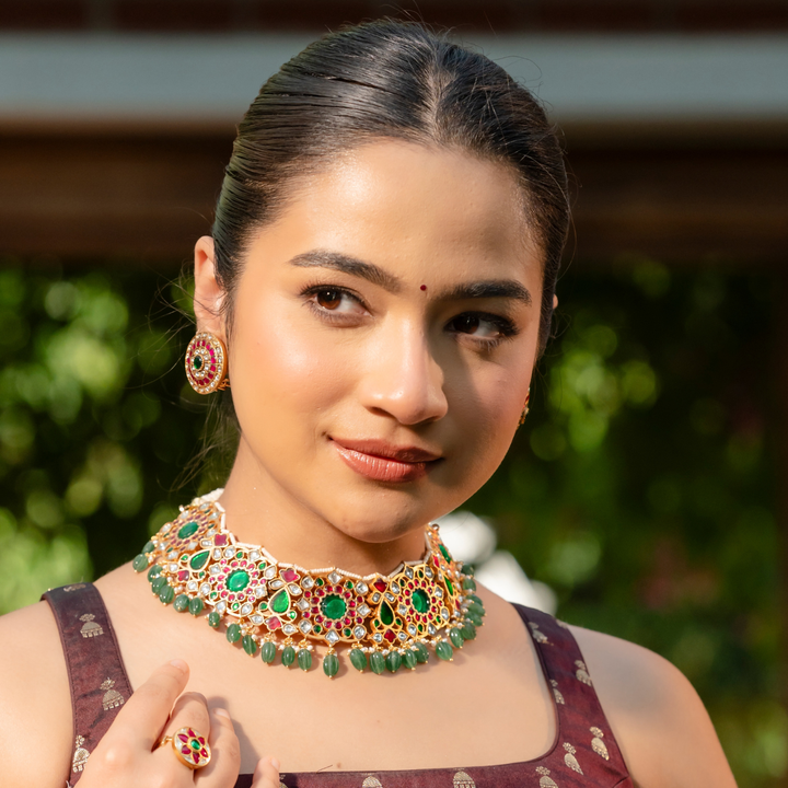 TARA KUNDAN NECKLACE