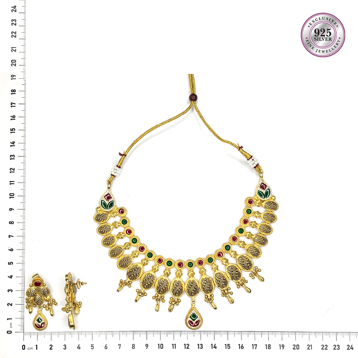 IMPERIAL PAISLEY NECKLACE SET