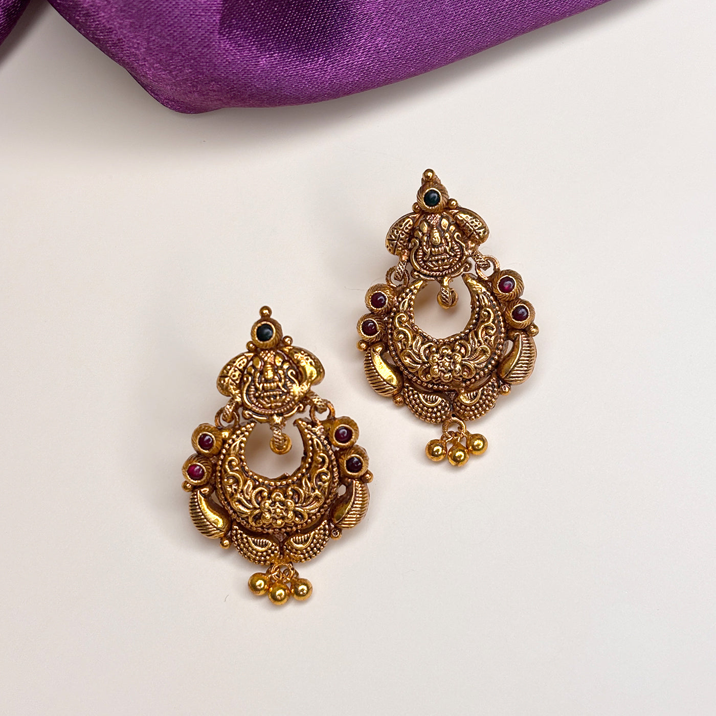 CLASSIC MOON JHUMKAS
