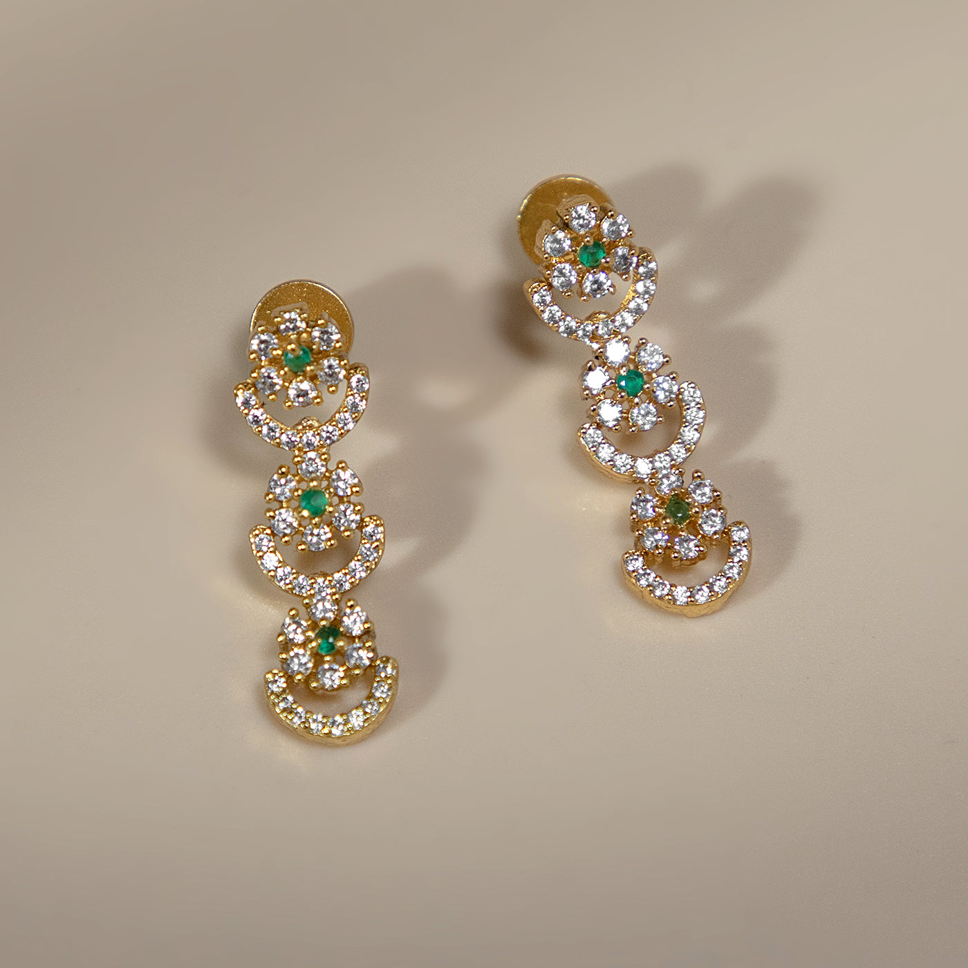 A Bloom of White Against Gold