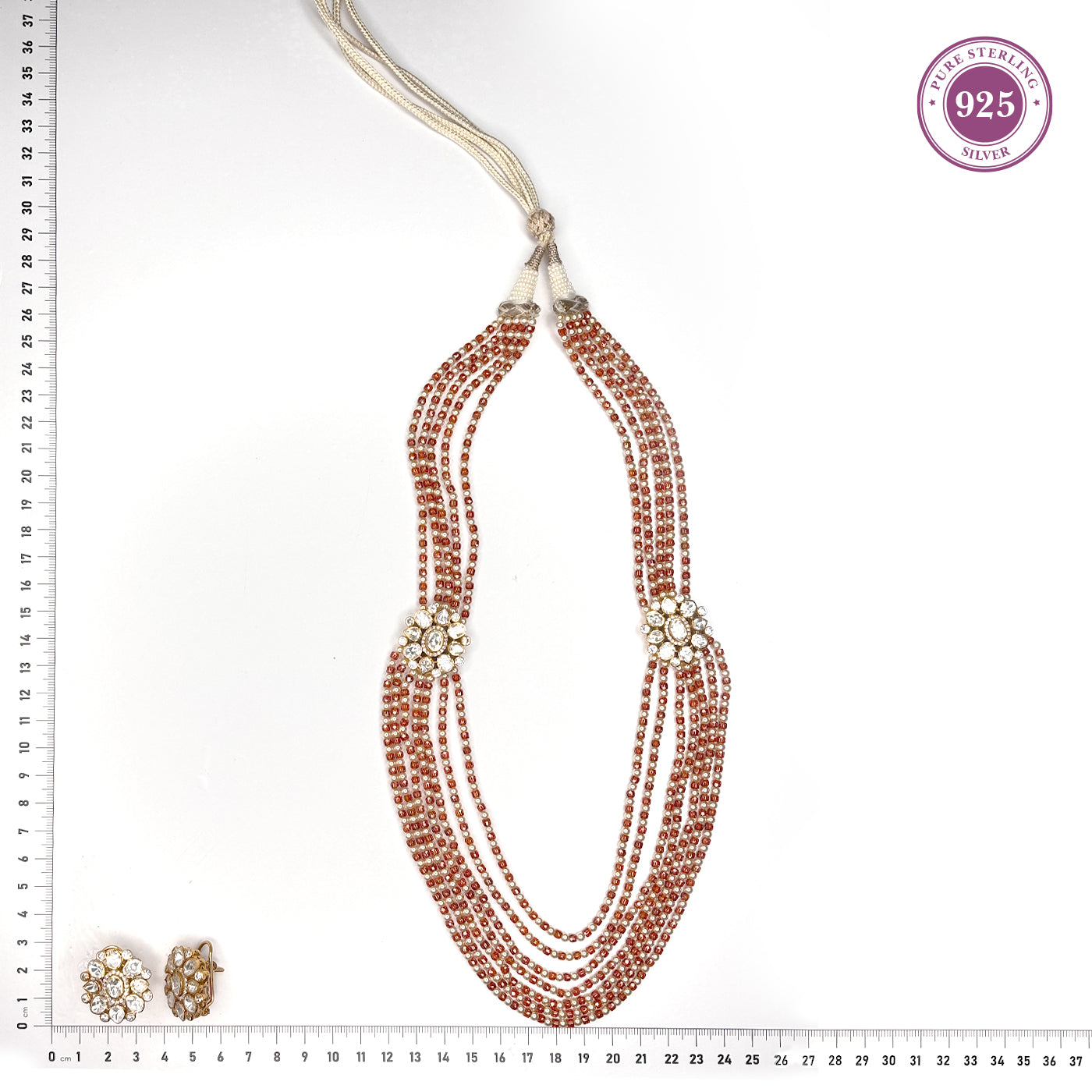 Ocean Bloom Beaded Necklace Set