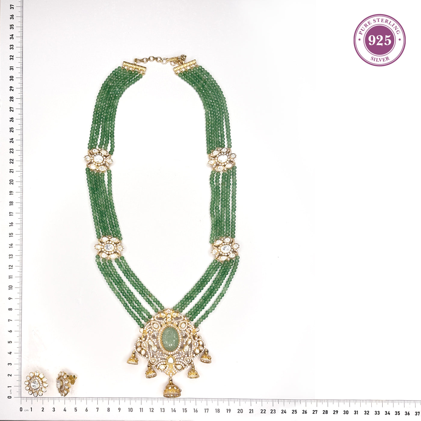 Forest Regal Green Stone Pendant