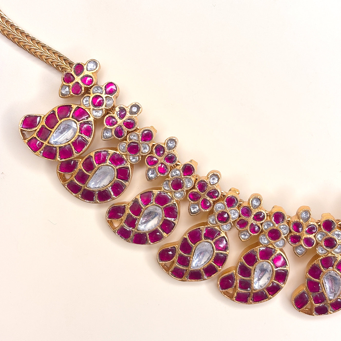 ROYAL MANGO KUNDAN SET