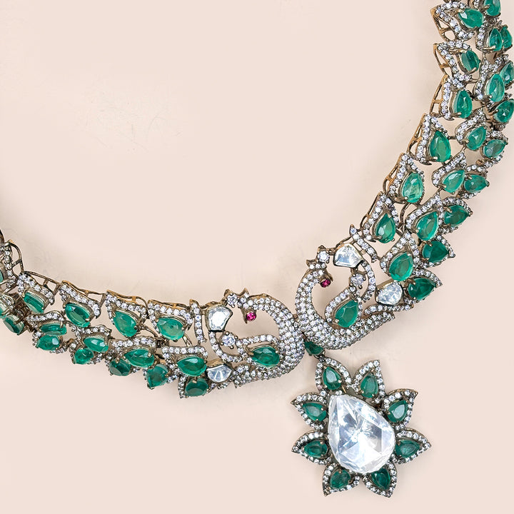 Morni Royal Green Choker