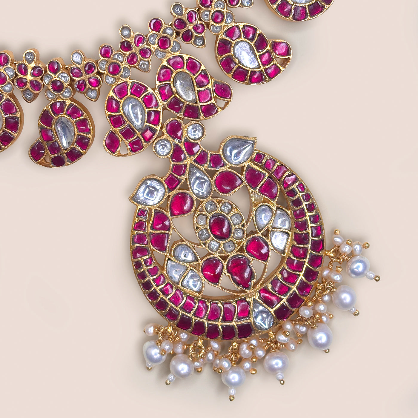 ROYAL MANGO KUNDAN SET