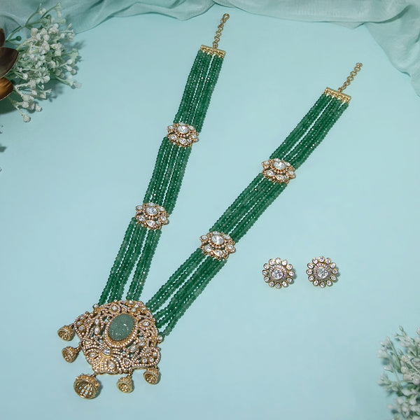 Forest Regal Green Stone Pendant