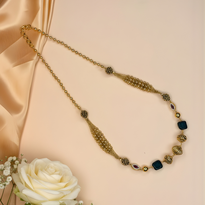 Enchanted Mala with decorative accents