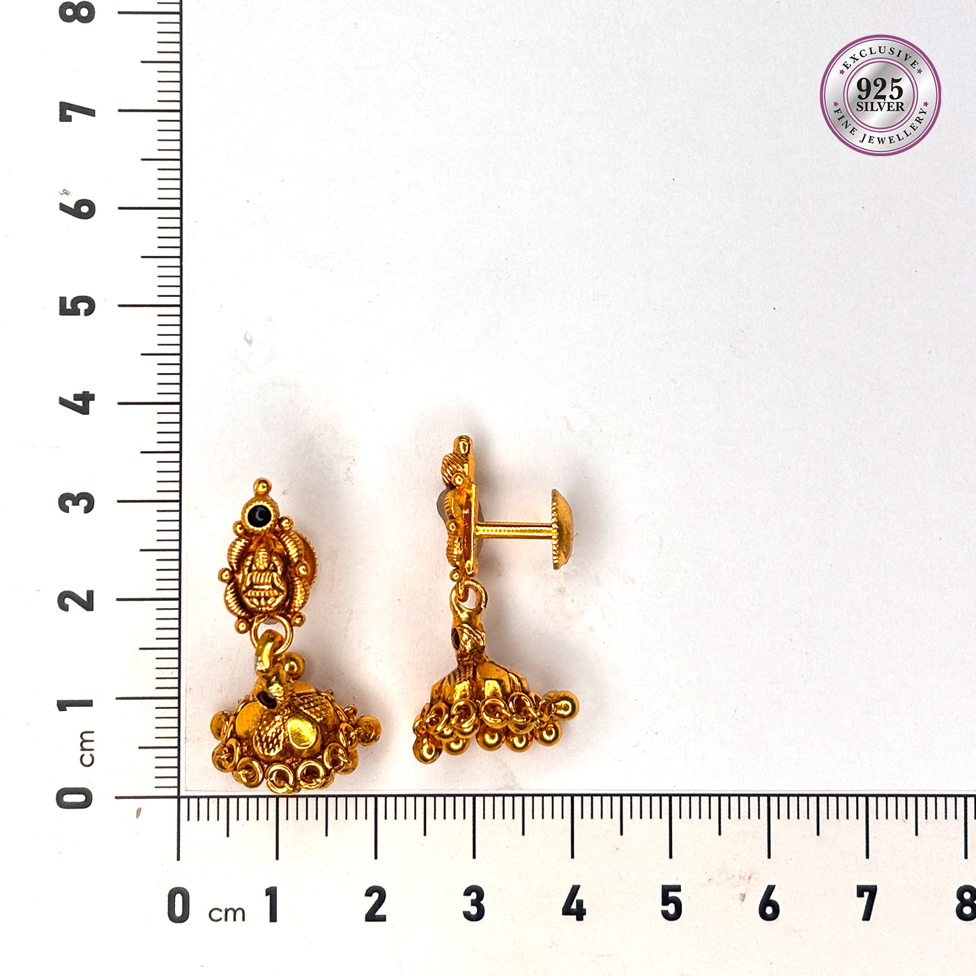 LITTLE TEMPLE GRACE JHUMKAS