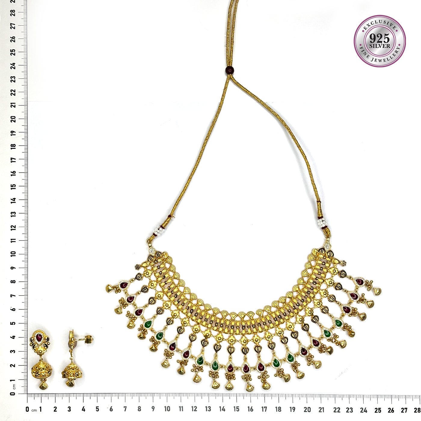 IMPERIAL FRINGE NECKLACE SET