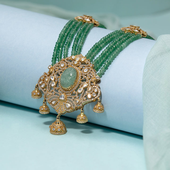 Forest Regal Green Stone Pendant