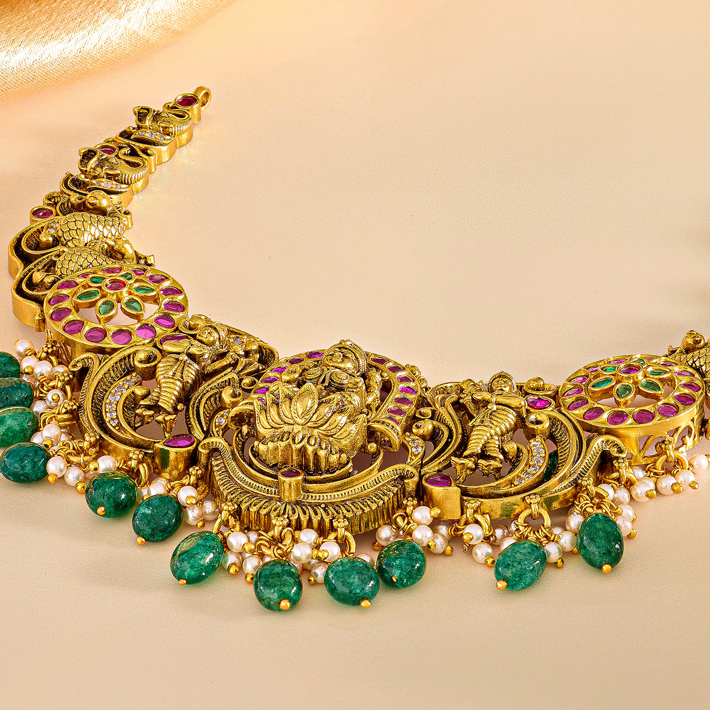 Opulent Antique Necklace Set