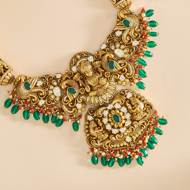 Radiance Lakshmi Necklace Set