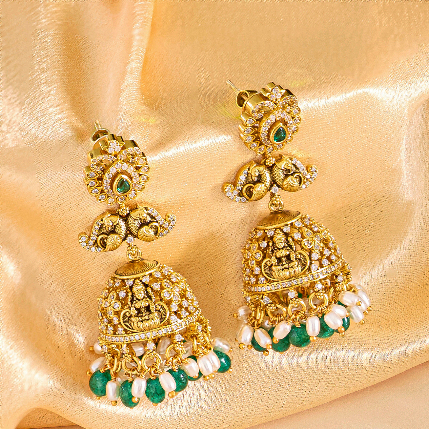 Regal Antique Lakshmi Necklace Set