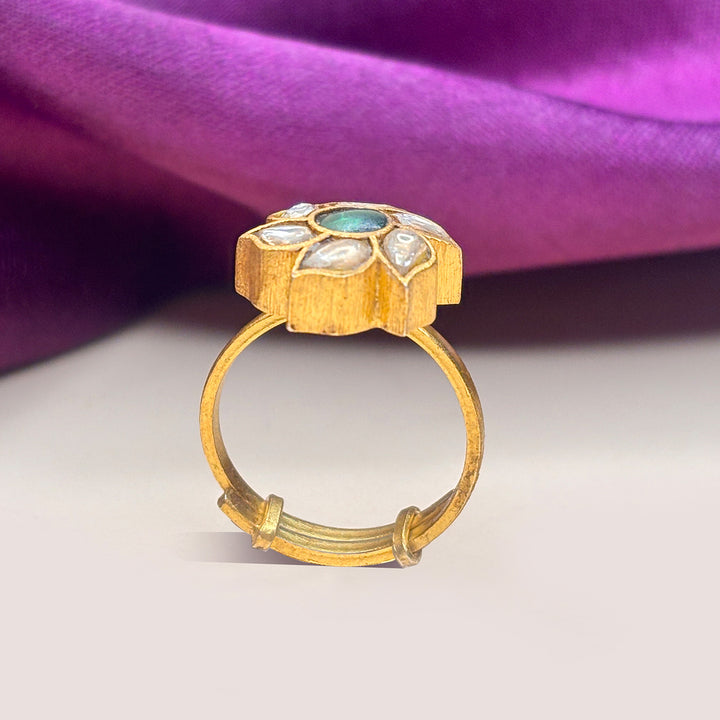 Verdant Flower Ring