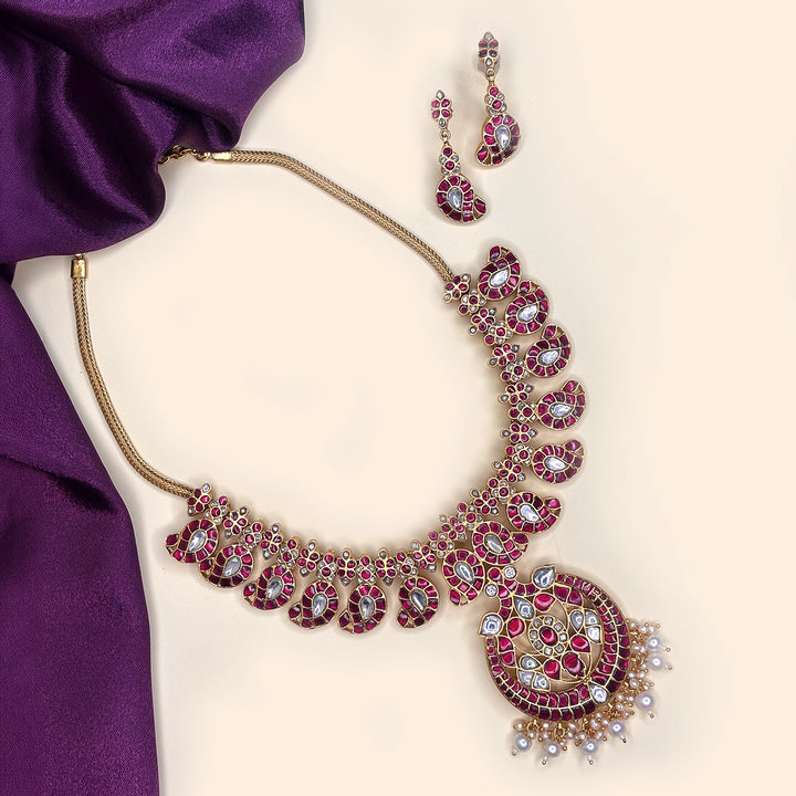 ROYAL MANGO KUNDAN SET