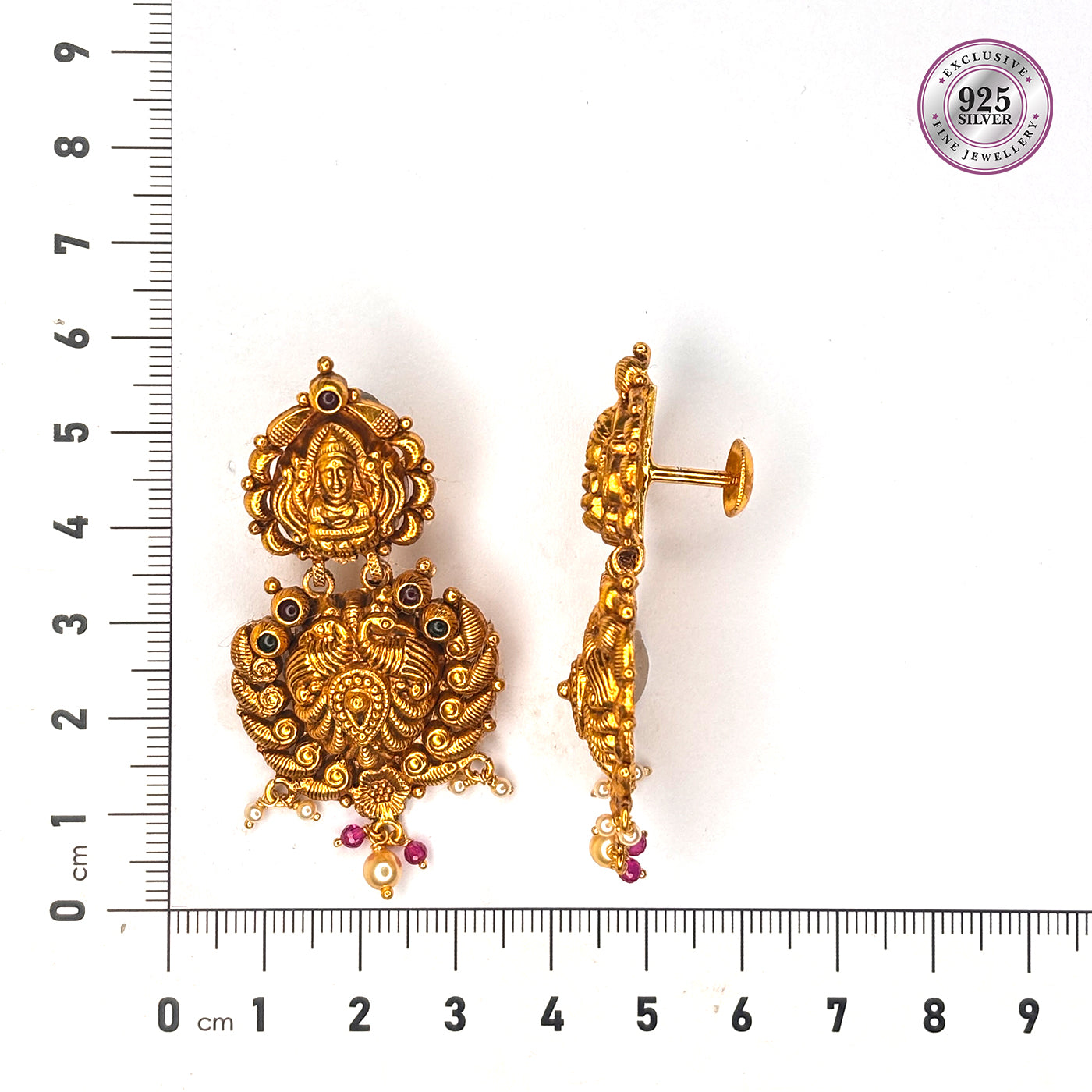 DIVINE PEACOCK JHUMKAS