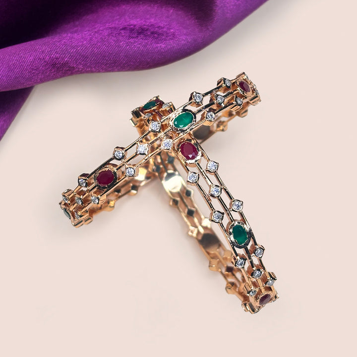 Scarlet Bloom Bangle