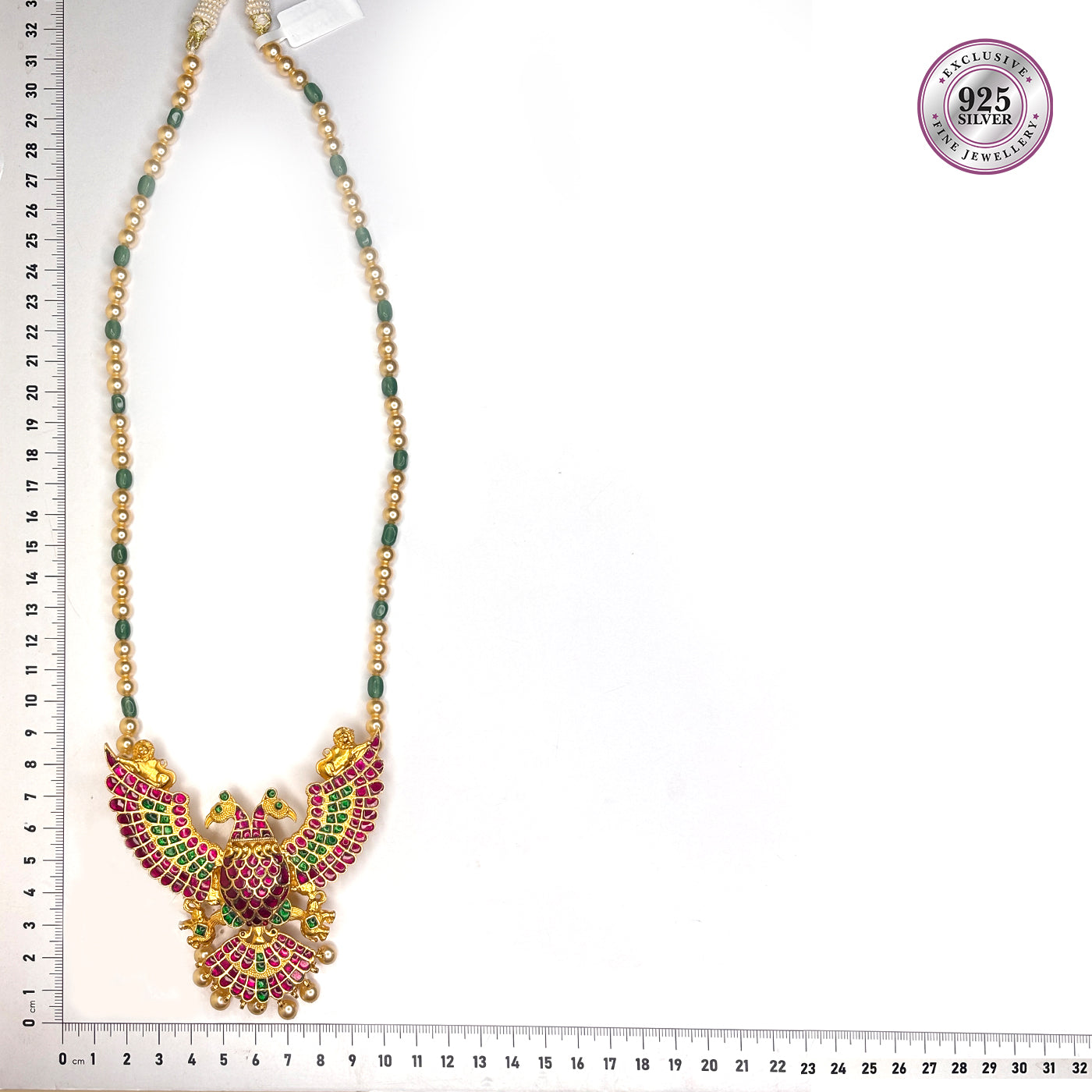 ROYAL GANDABERUNDA PEARL NECKLACE