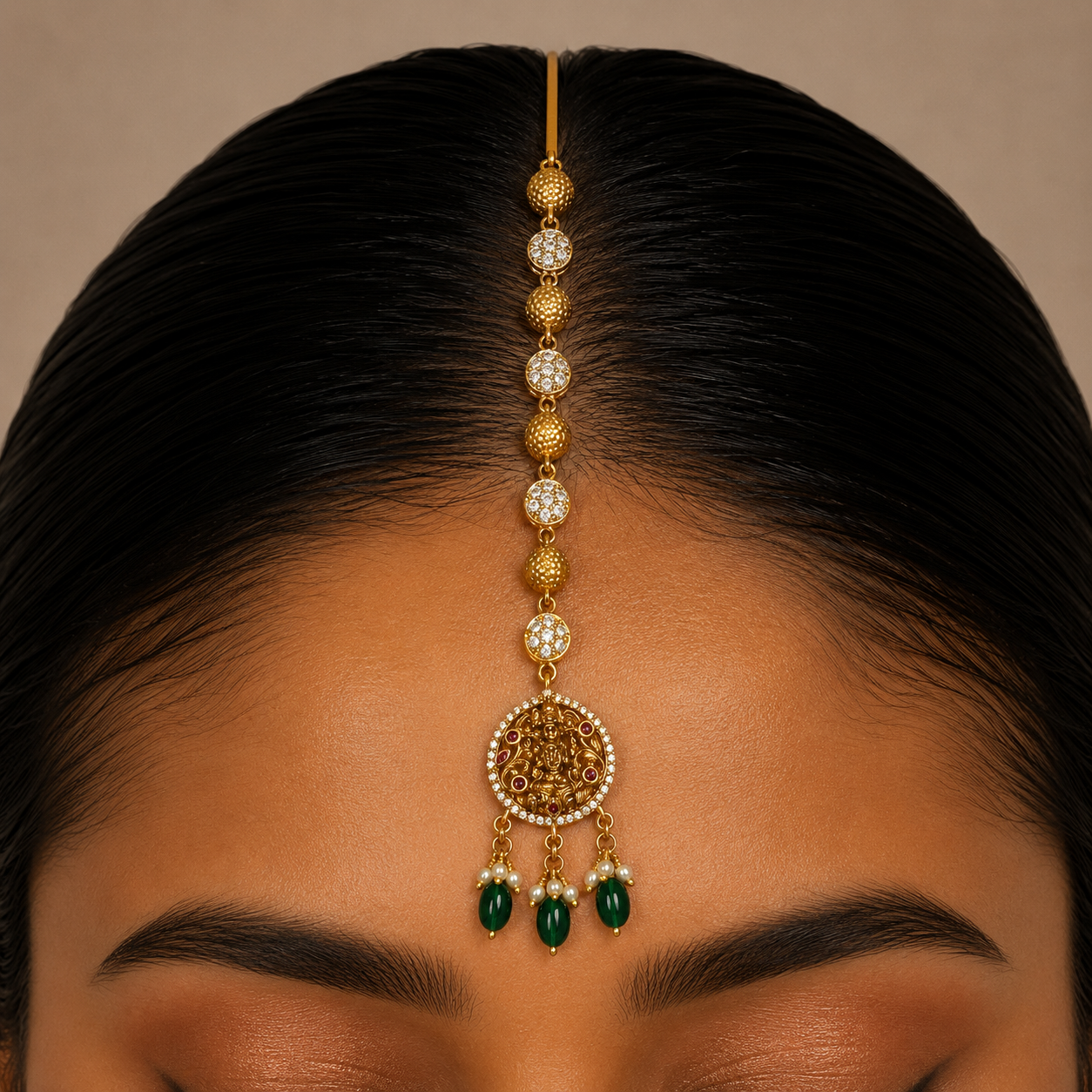 Mahalakshmi Ratna Maang Tikka