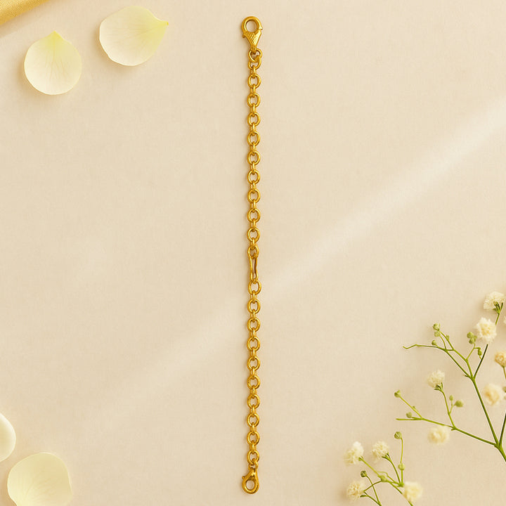 Gold plated back chain