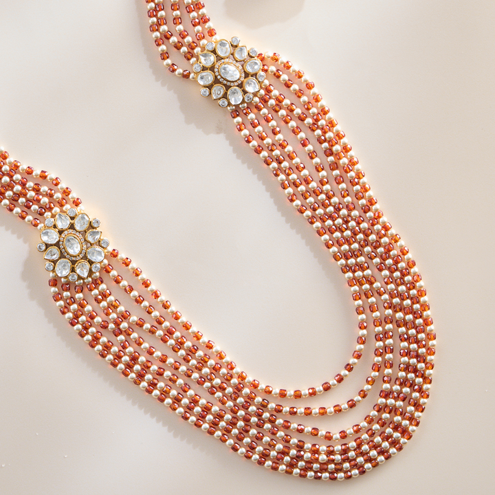 Ocean Bloom Beaded Necklace Set