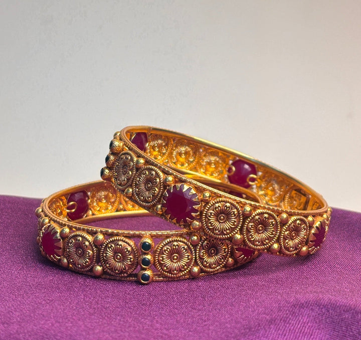 Phool Chakra Bangle set