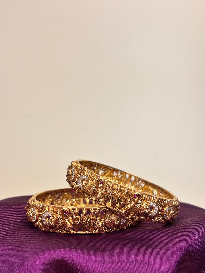 Ayodhya Heritage Bangle Set