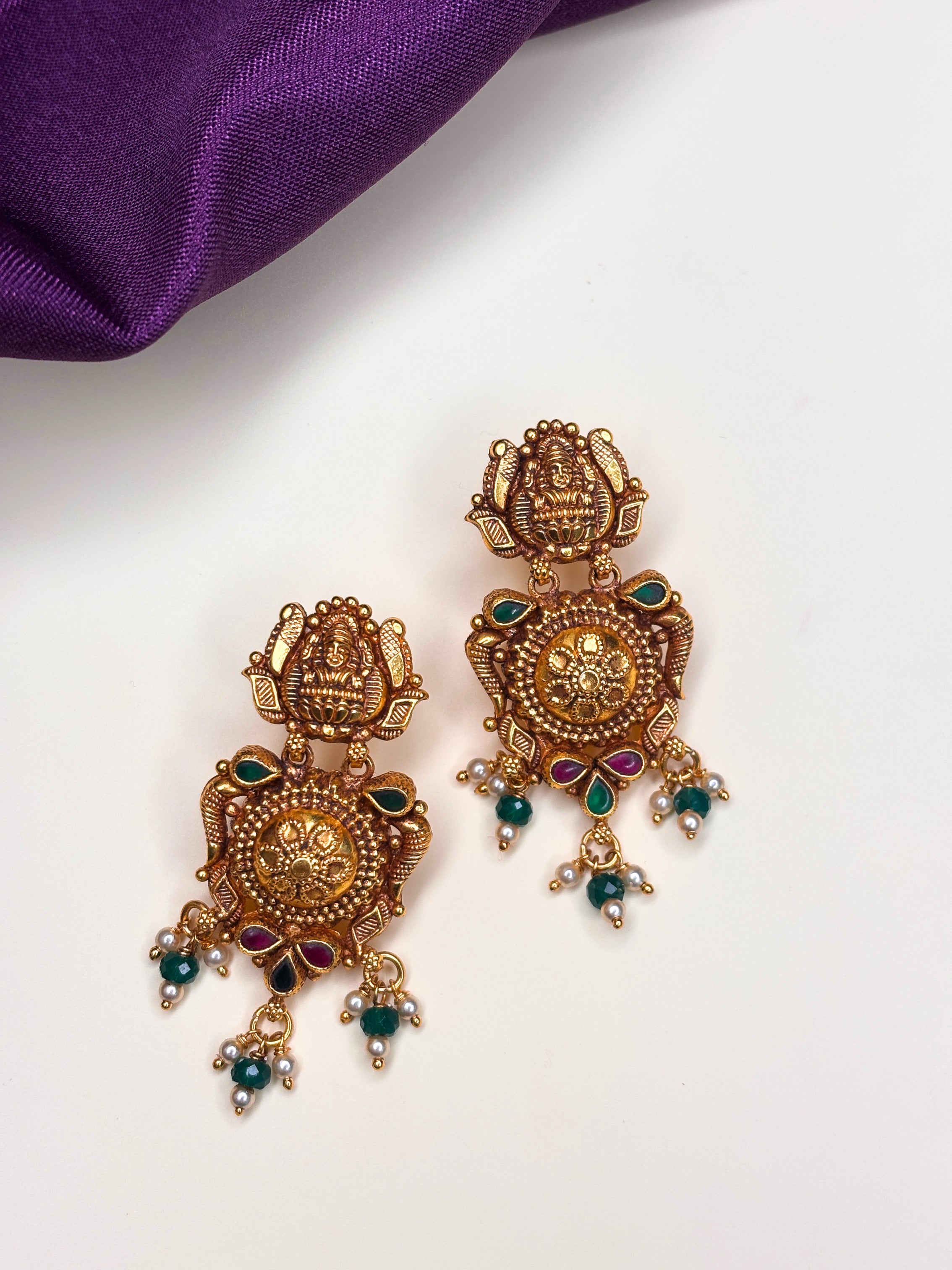 Lakshmi Aura Jhumkas