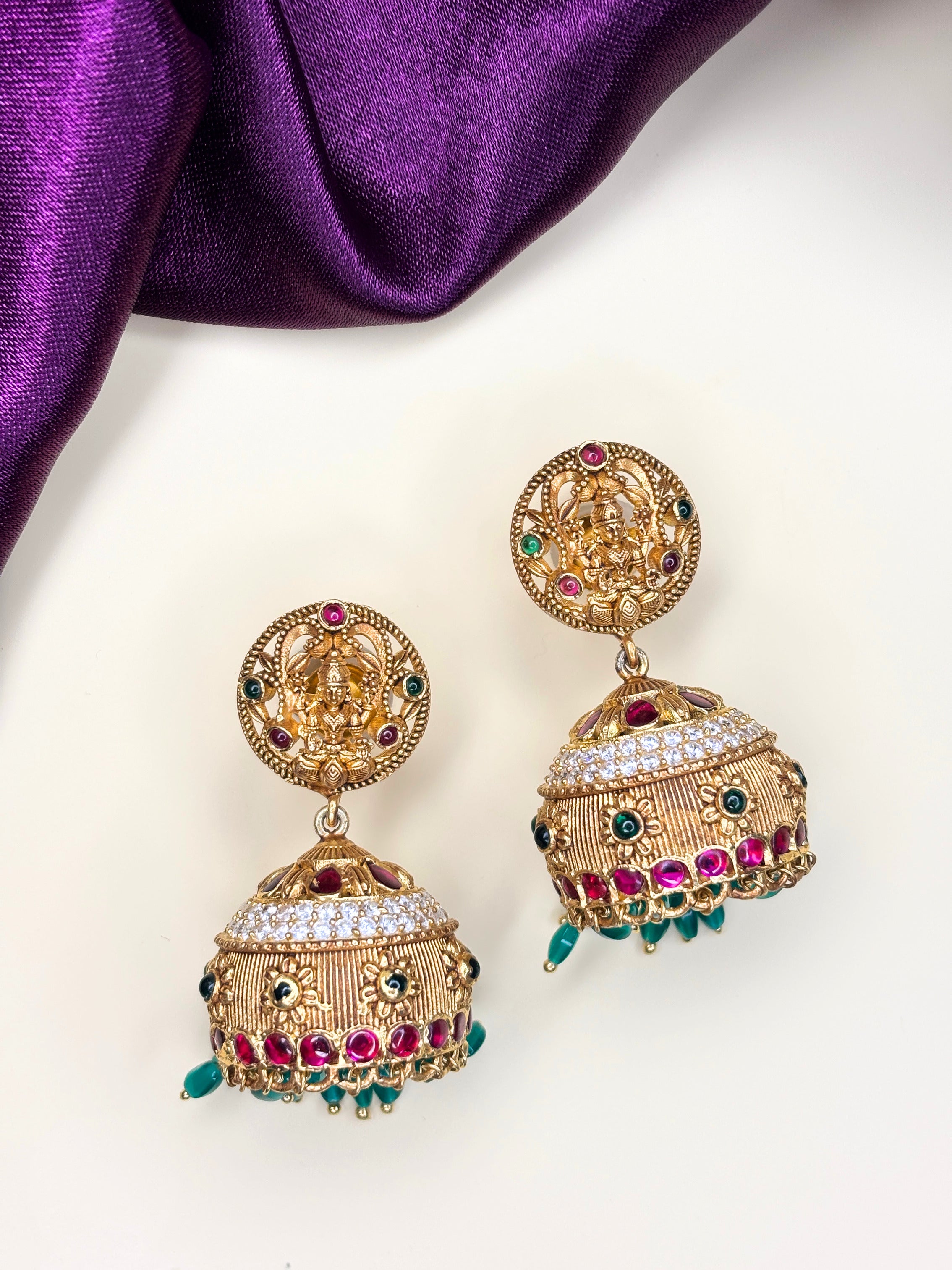 Lakshmi Vanam Jhumkas