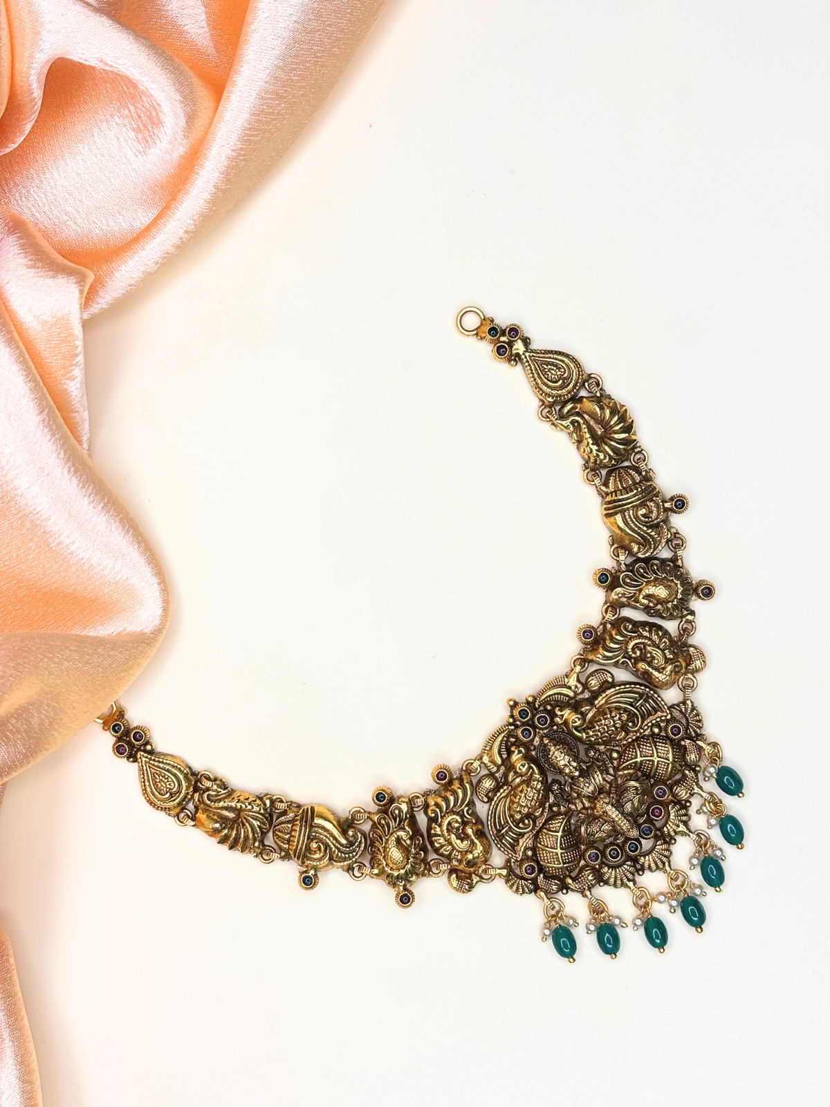 Lakshmi Rajhamsa Short Necklace