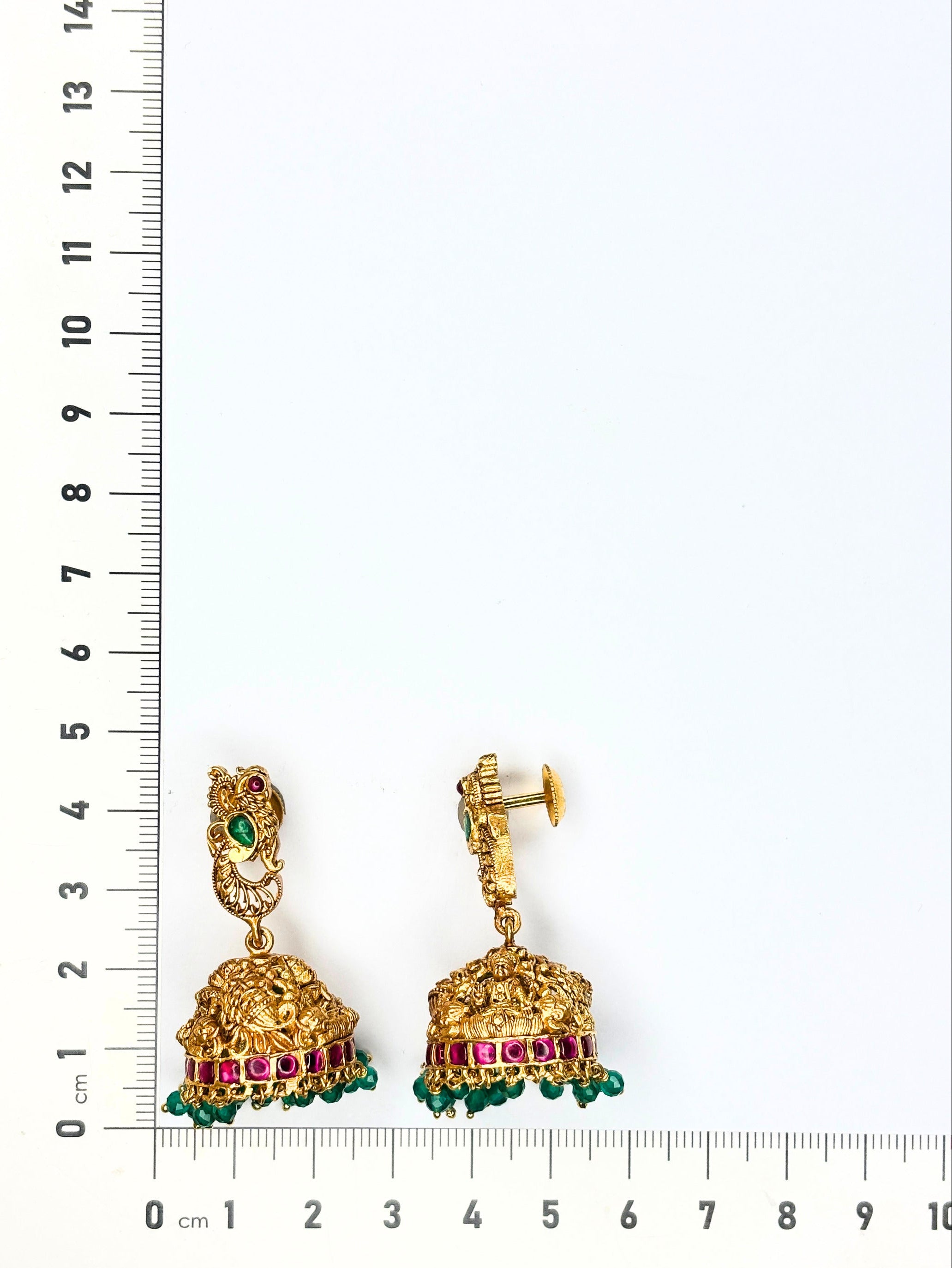 Parrot Heritage Jhumkas