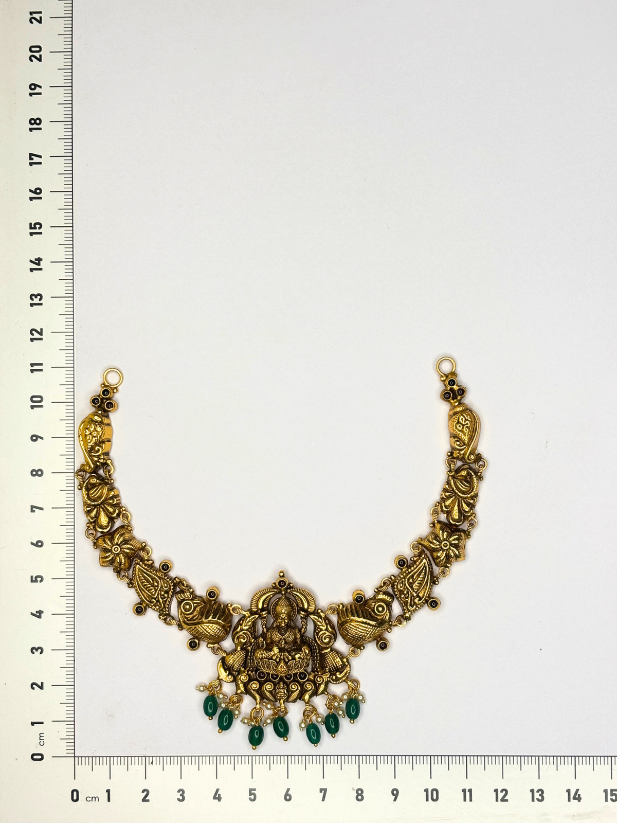 RajLakshmi Mayura Short Necklace