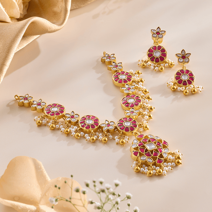 Bloom Kemp Necklace Set - HS925