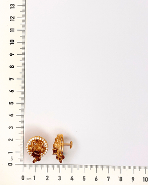 Dhanya Peacock Studs - HS925