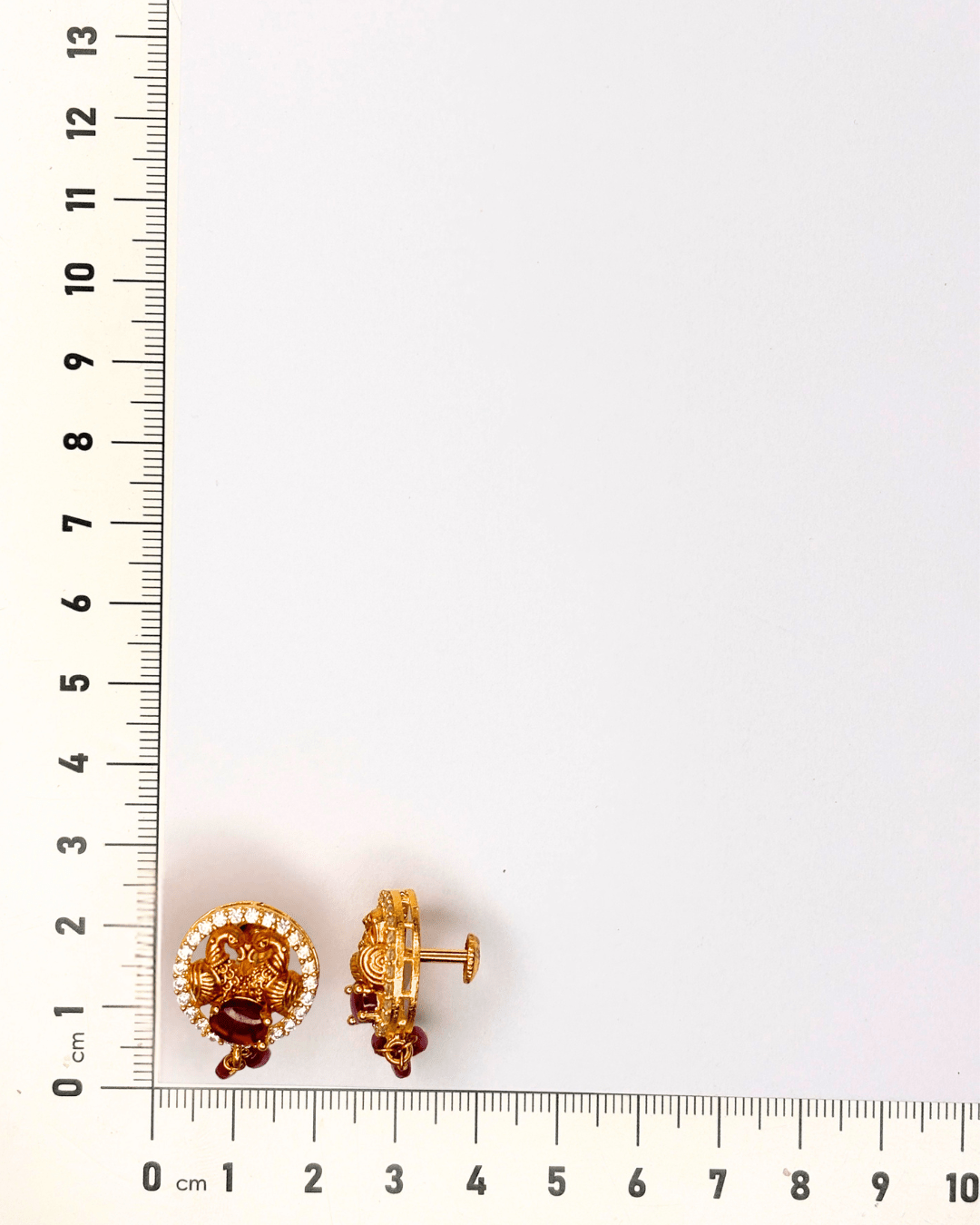Dhanya Peacock Studs - HS925