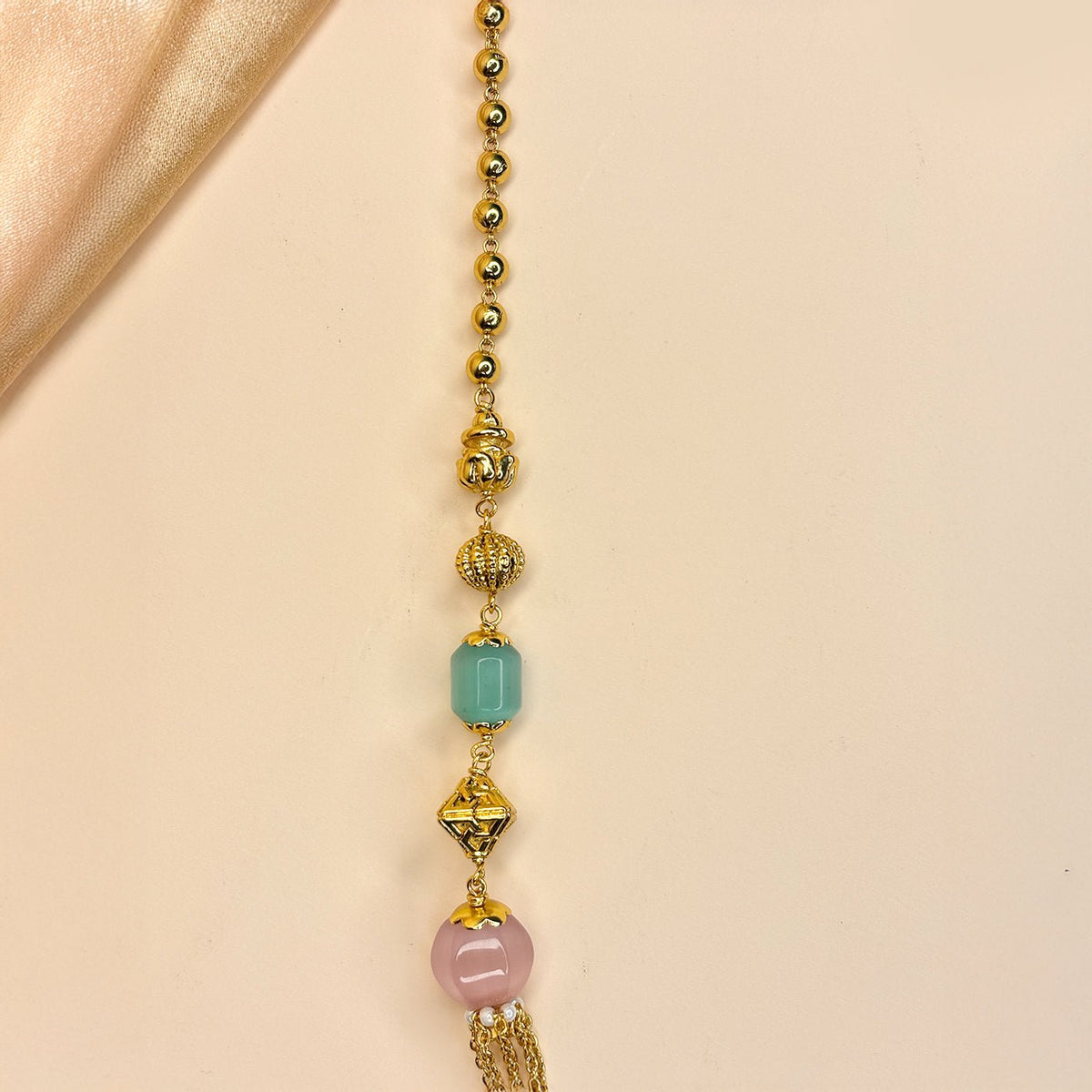 Elegance Mala with Semi-Precious Beads - HS925