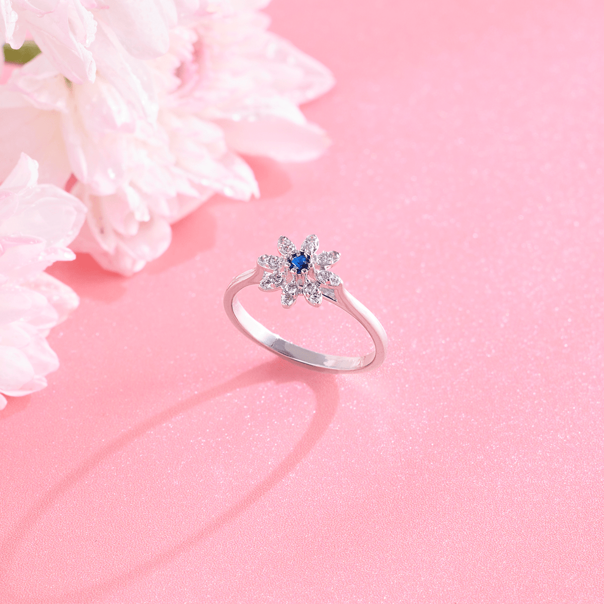 Garden of Twilight Blue Stone Bridal Jewellery Set - HS925