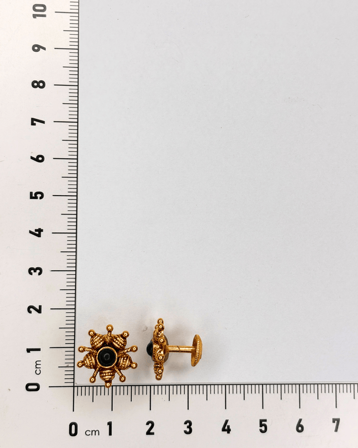 Green Tarini Studs - HS925