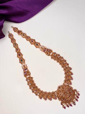 Lakshmi Mayurika Long Necklace - HS925